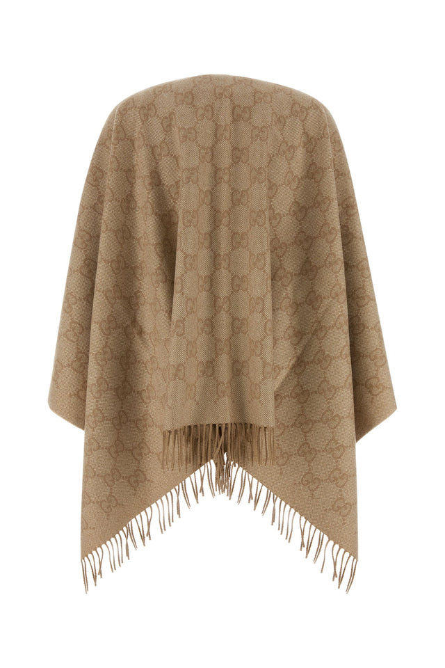 Mantella in cashmere GG lamé