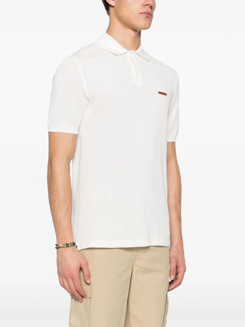 Cotton polo shirt
