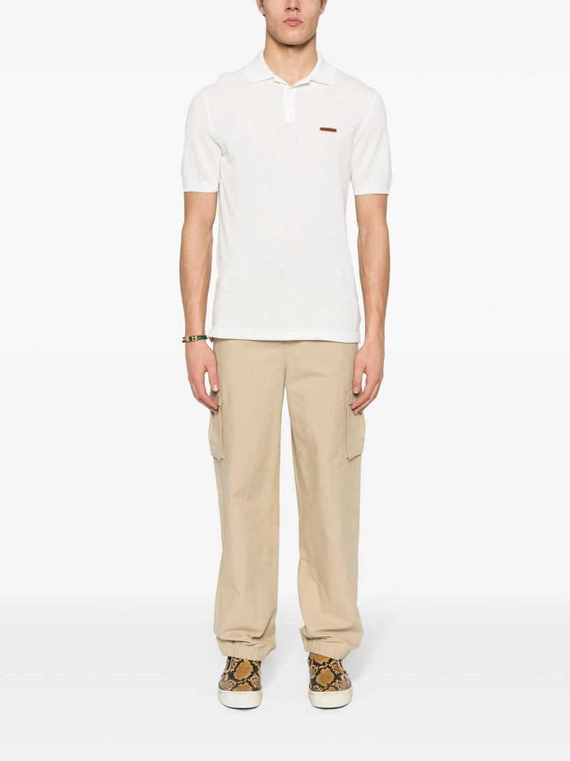 Cotton polo shirt