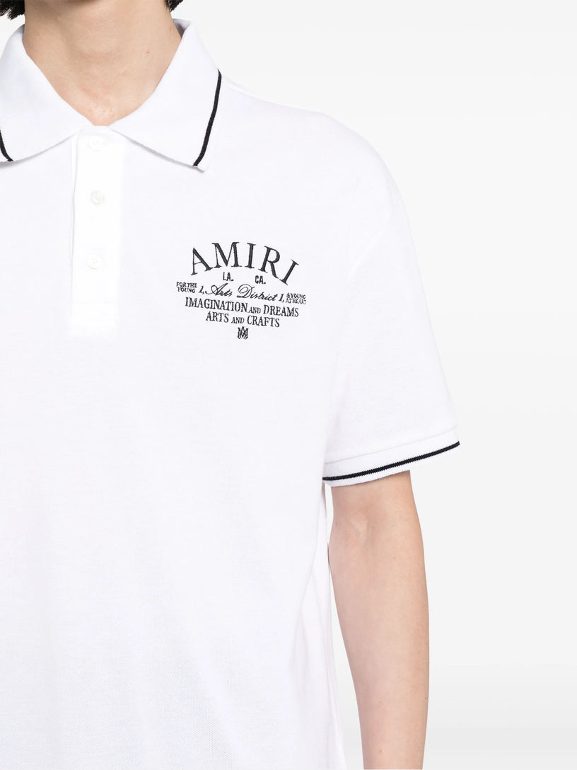 Amiri Arts District Polo Shirt