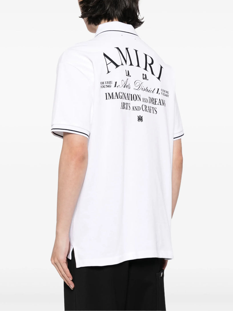 Amiri Arts District Polo Shirt