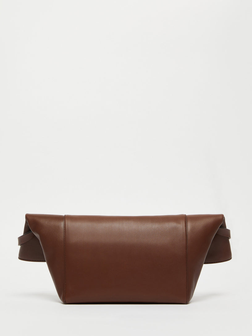 Clasp Clutch in leather