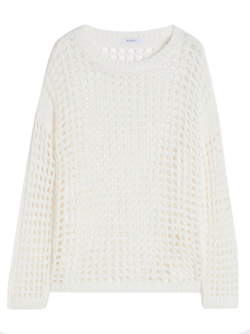 Maglione in rete di cotone