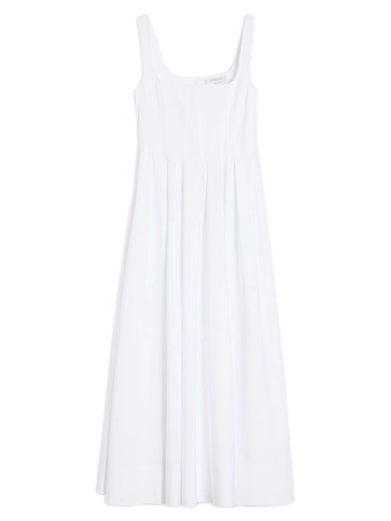 Spxgiro long dress in pure cotton