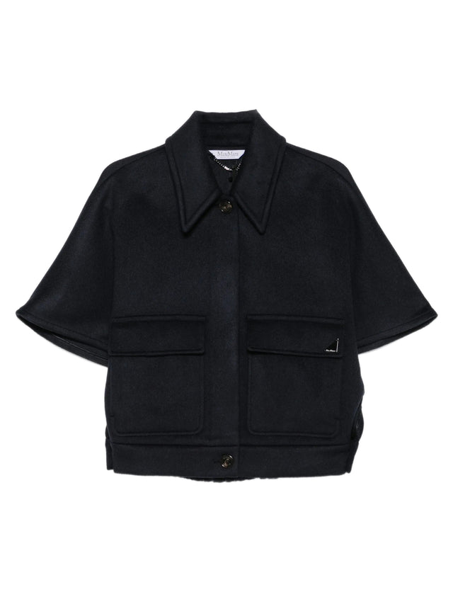 Cappa boxy dream in drap di cashmere