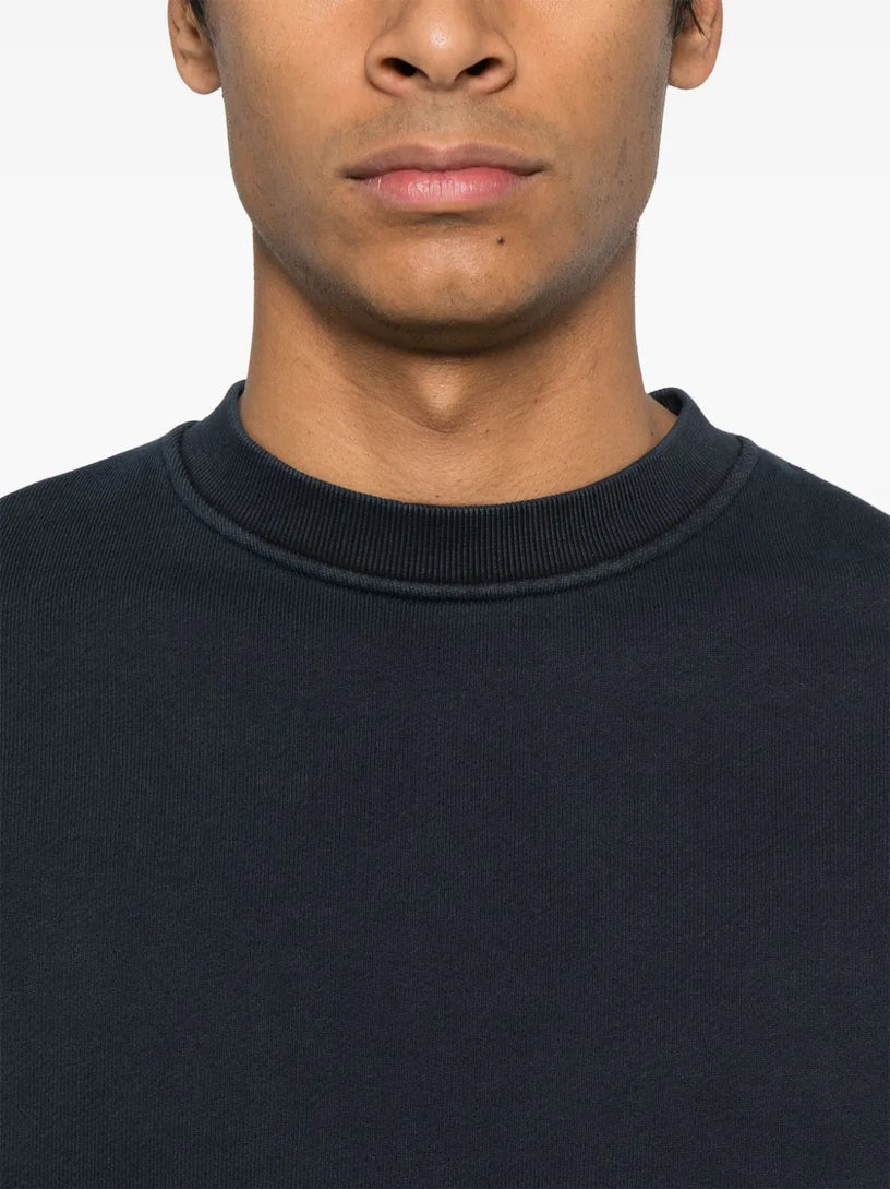 Felpa con cuciture a vista