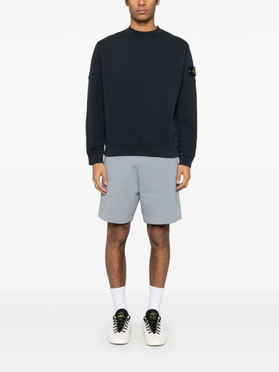 Felpa con cuciture a vista