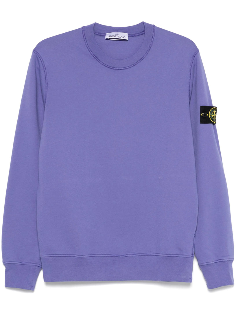 Cotton fleece sweatshirt