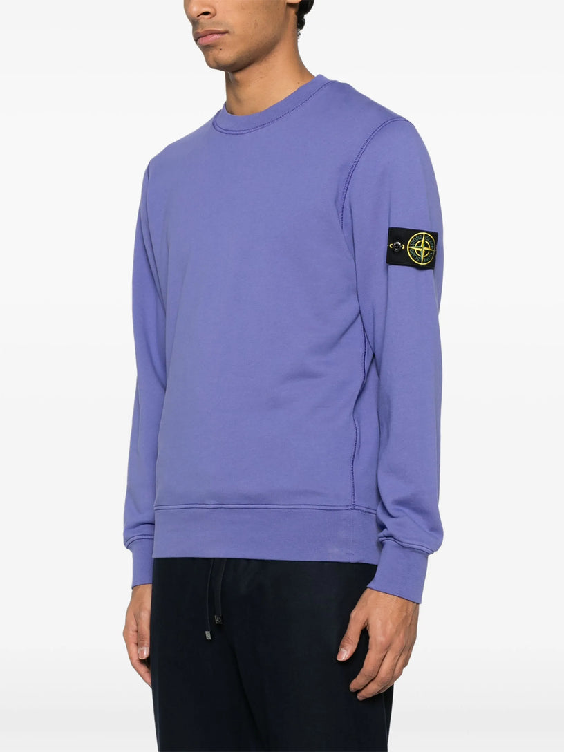 Cotton fleece sweatshirt