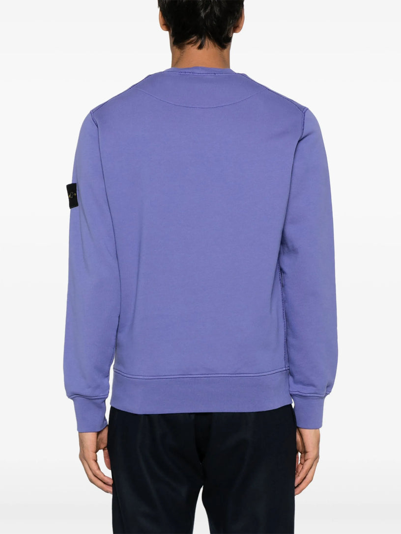 Cotton fleece sweatshirt