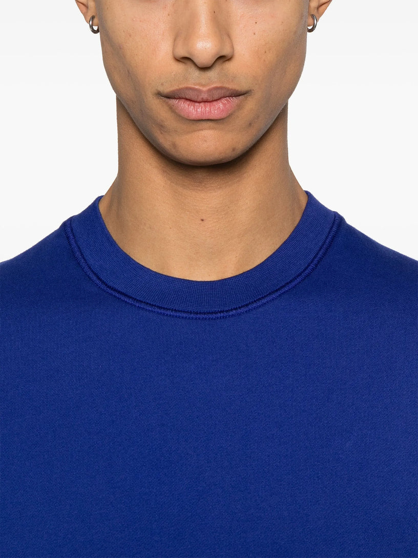 Cotton fleece sweatshirt