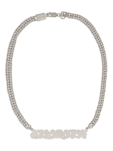 Gothic Logo Necklace