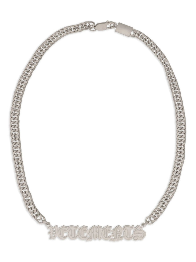 Collana con Logo Gotico