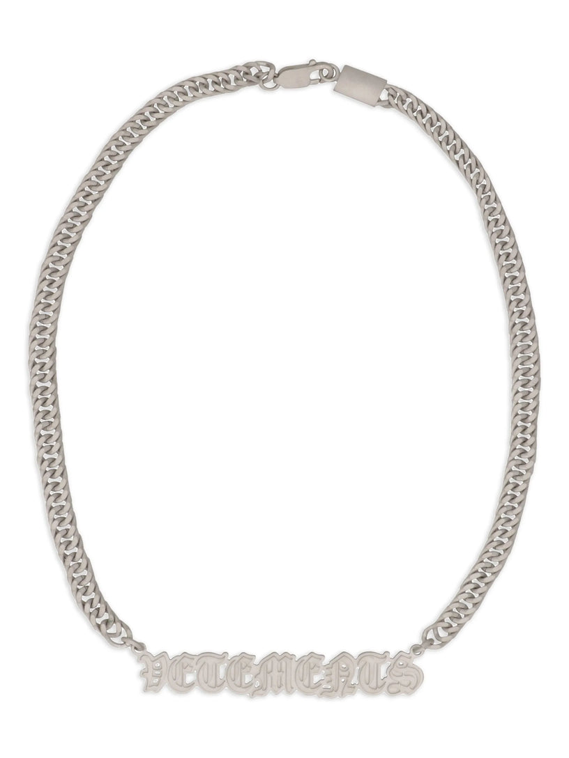 Gothic Logo Necklace