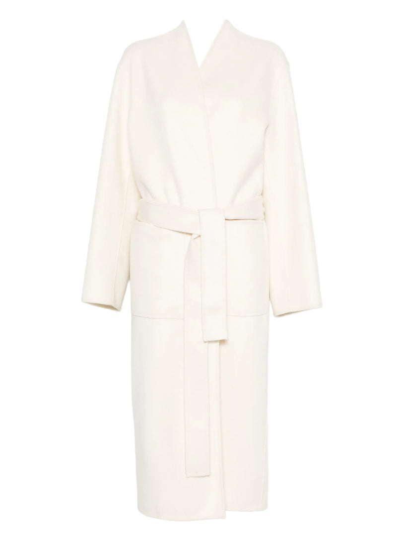 Double-faced kimono style coat