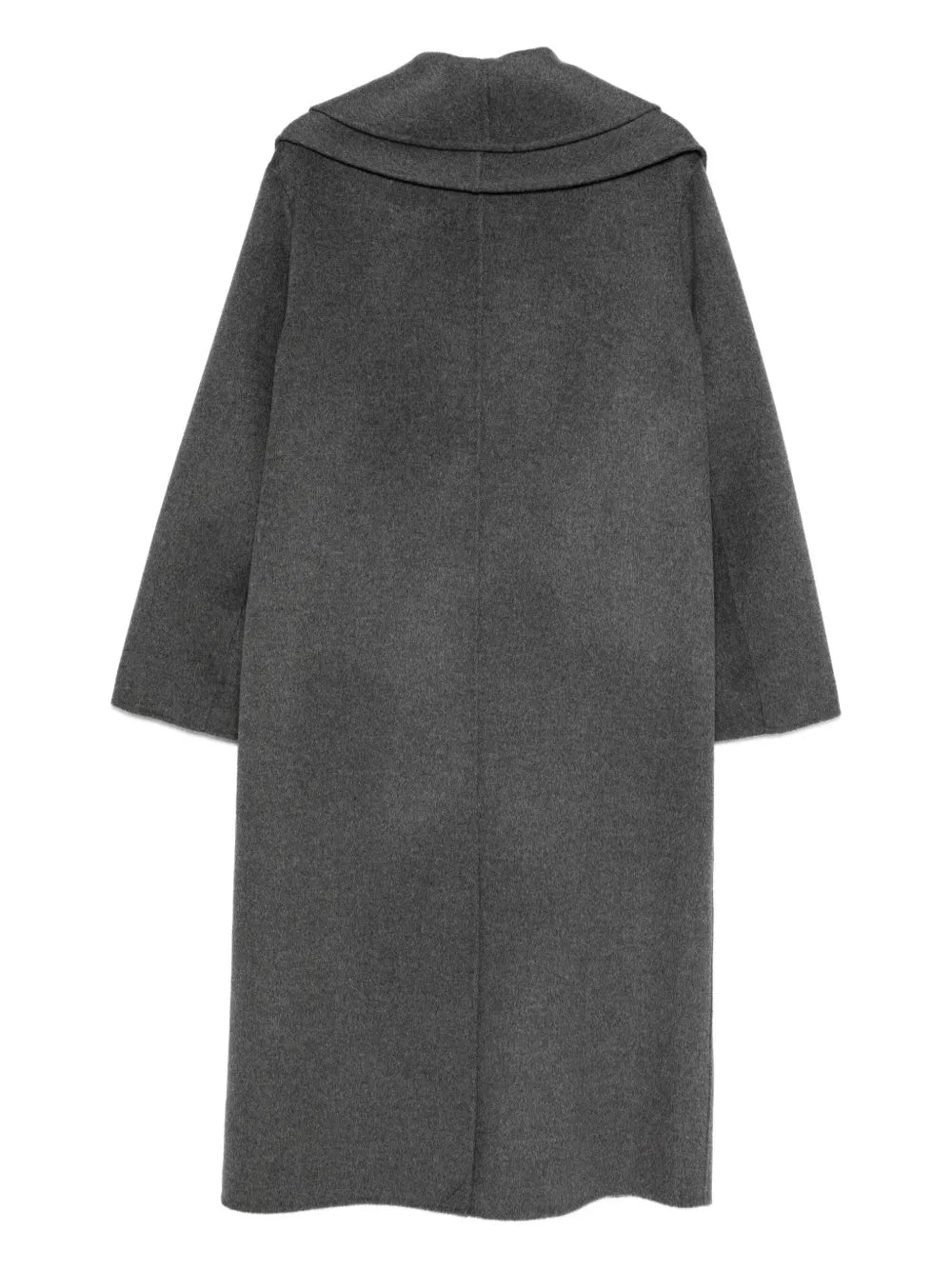 Signature double-faced scarf coat