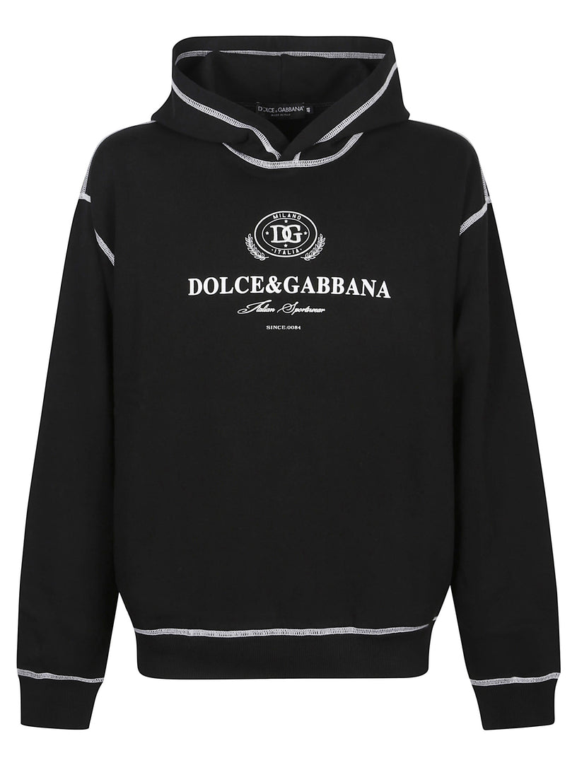 Hoodie with Dolce&Gabbana print