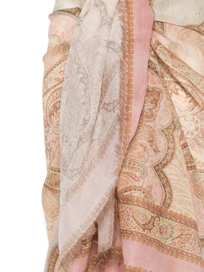 Pareo in cotone stampato