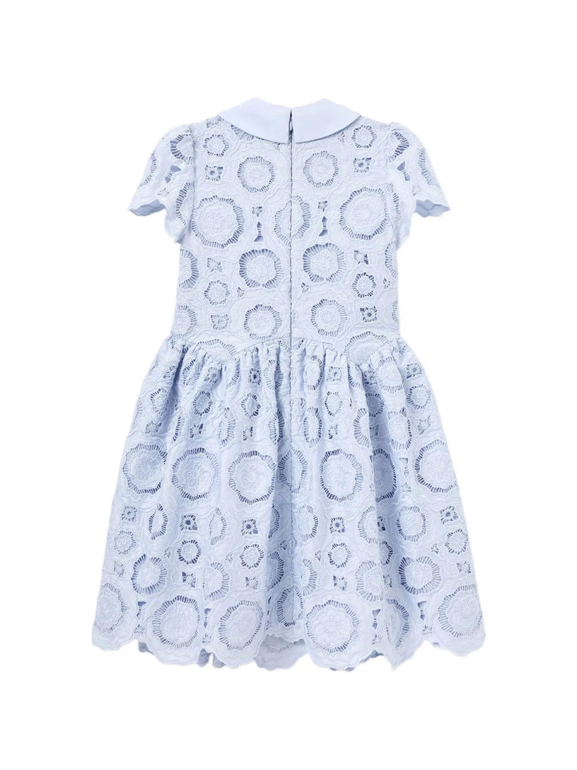3D flower lace dress