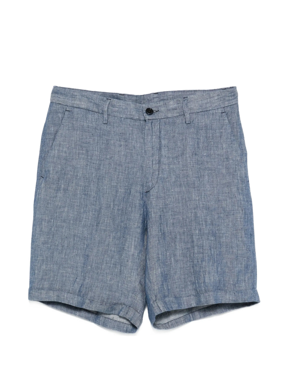 Linen bermuda shorts
