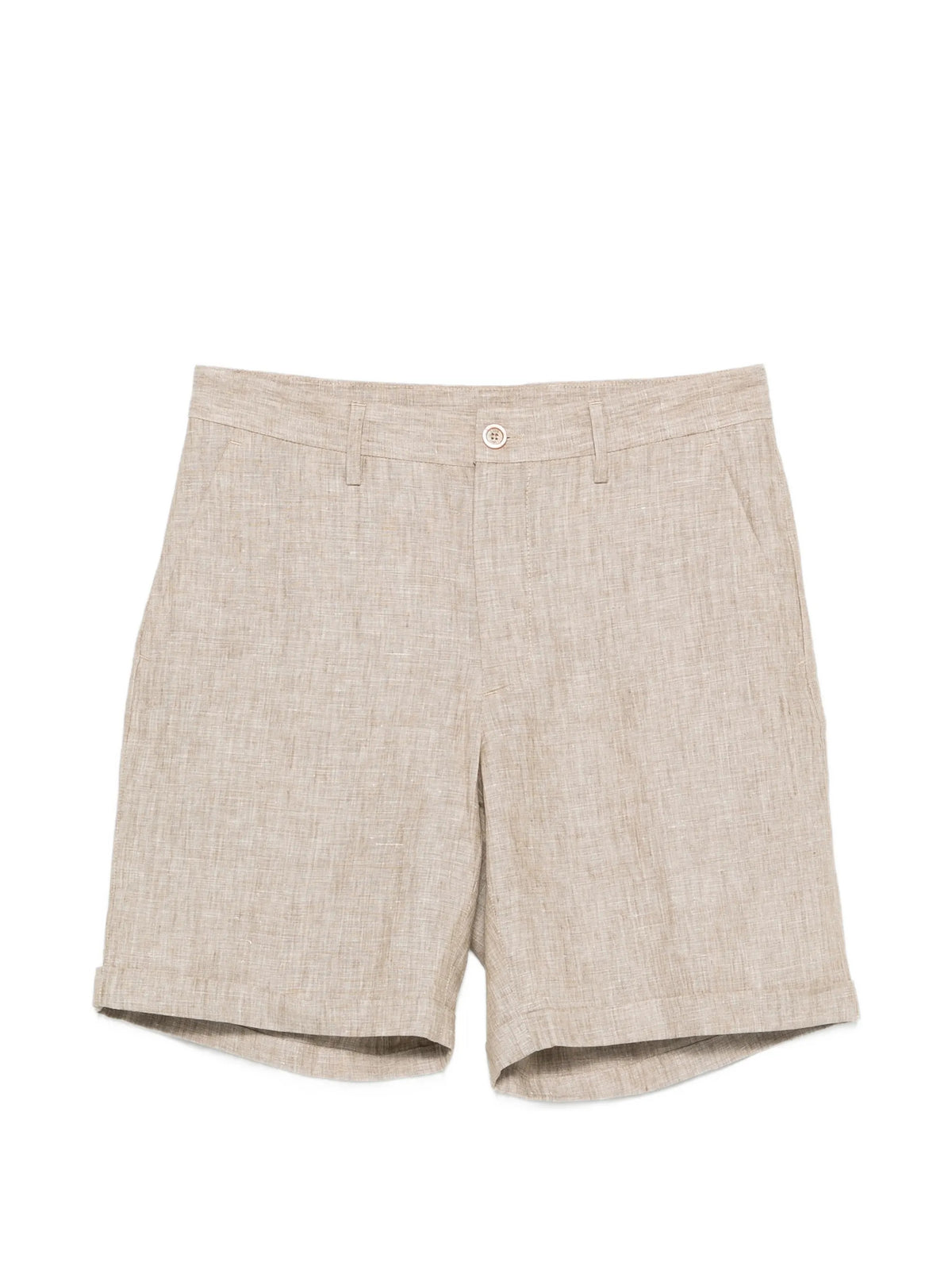 Linen Bermuda shorts