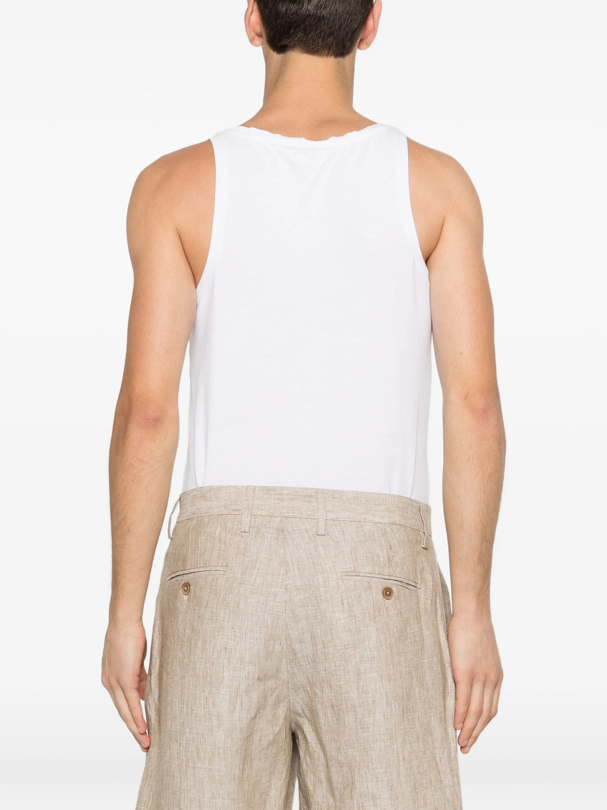 Linen Bermuda shorts