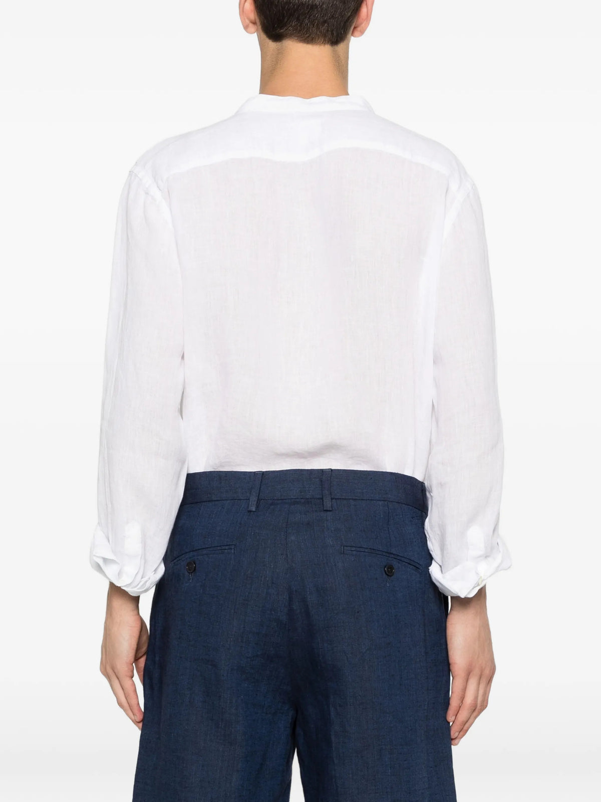 Linen Bermuda shorts