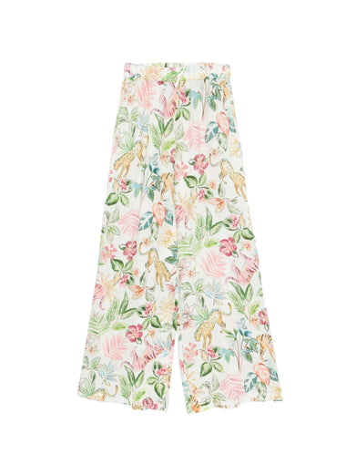 Trousers with all-over print