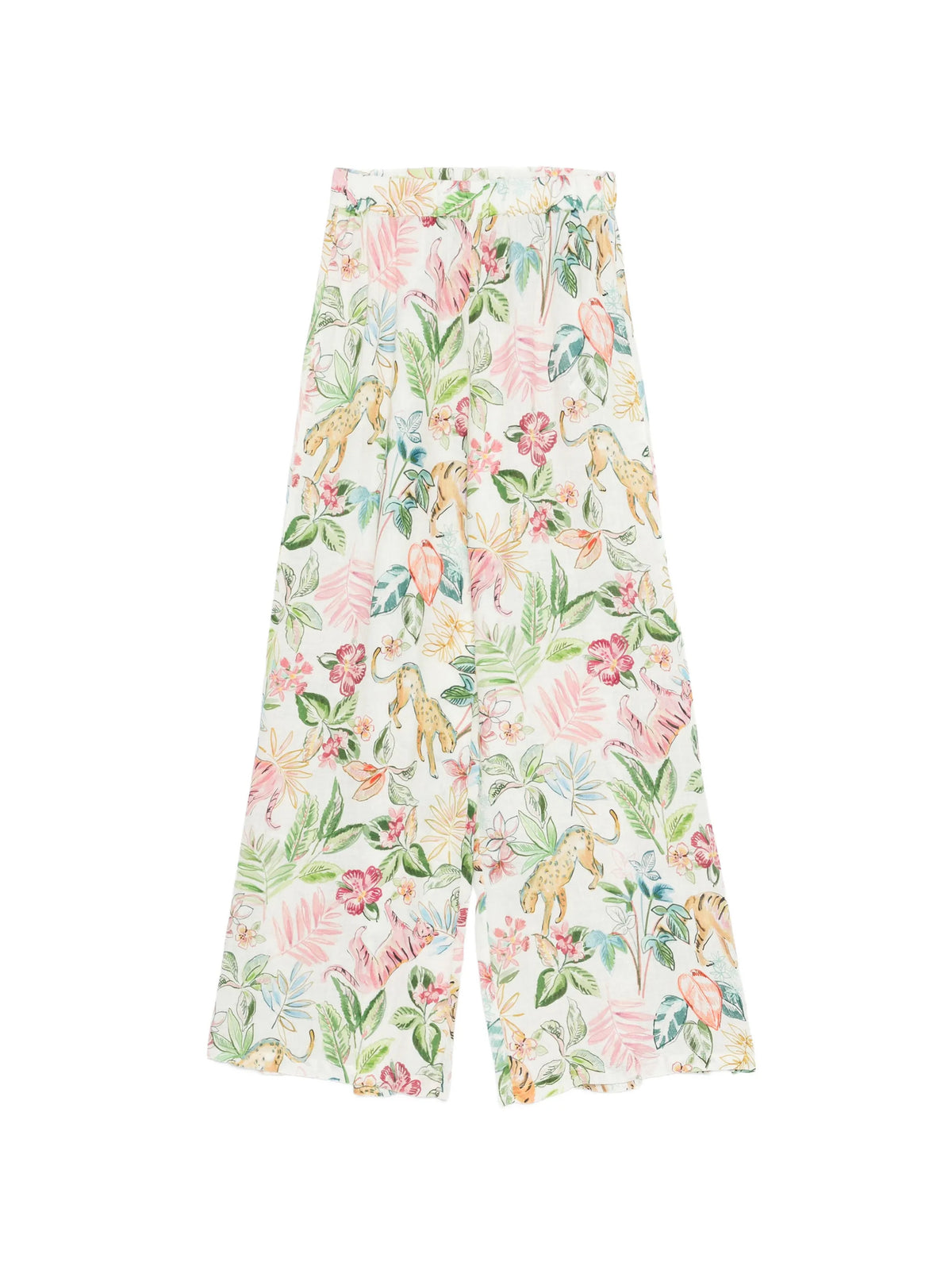 Trousers with all-over print