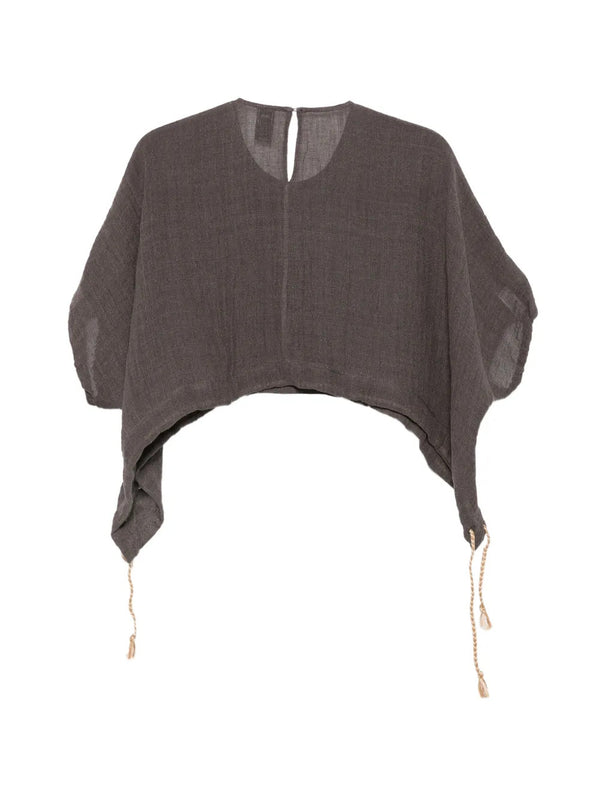 Blusa a maniche corte