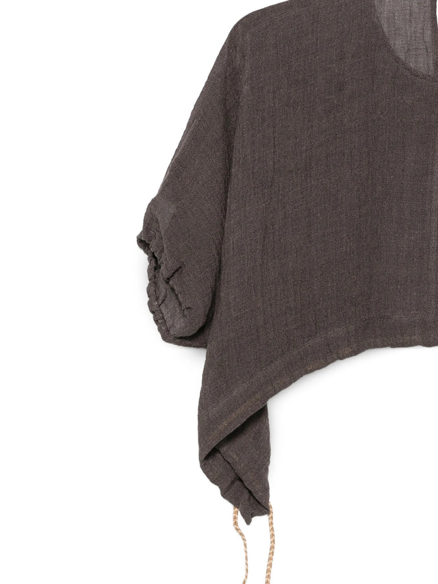 Blusa a maniche corte