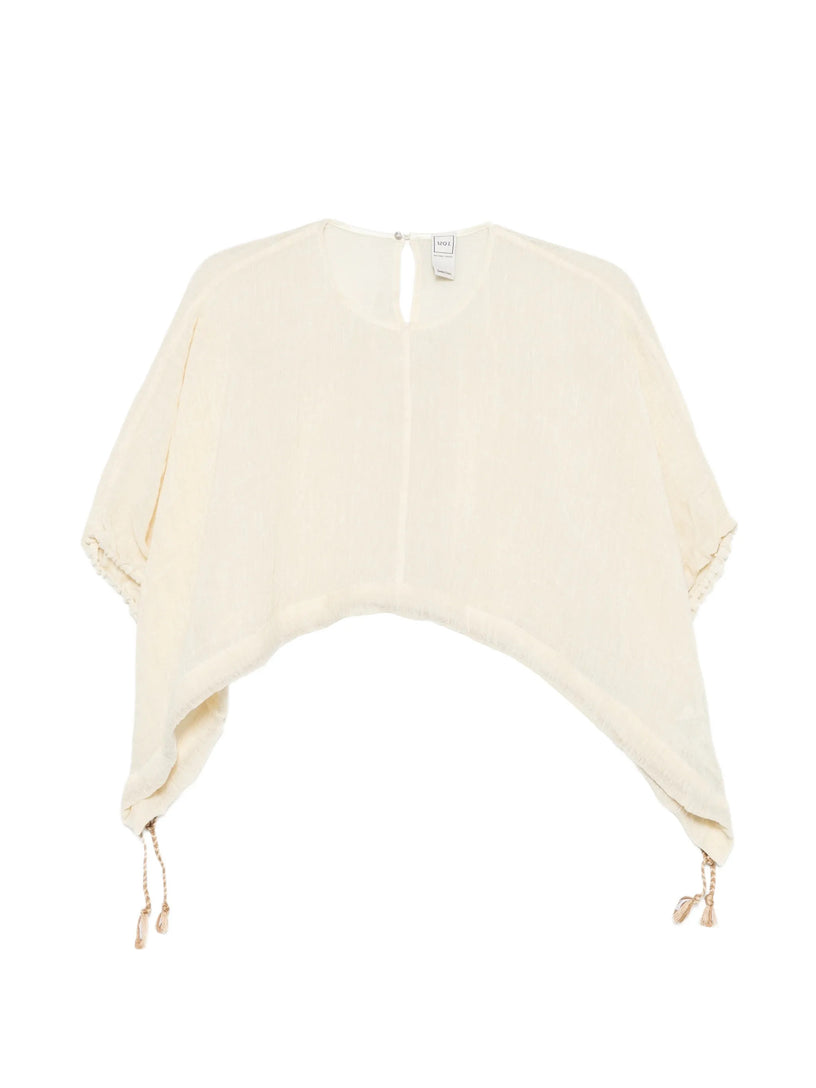Blusa a maniche corte