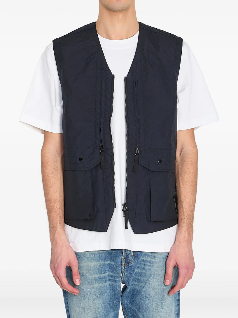 Metal Lamina Poly ripstop Vest
