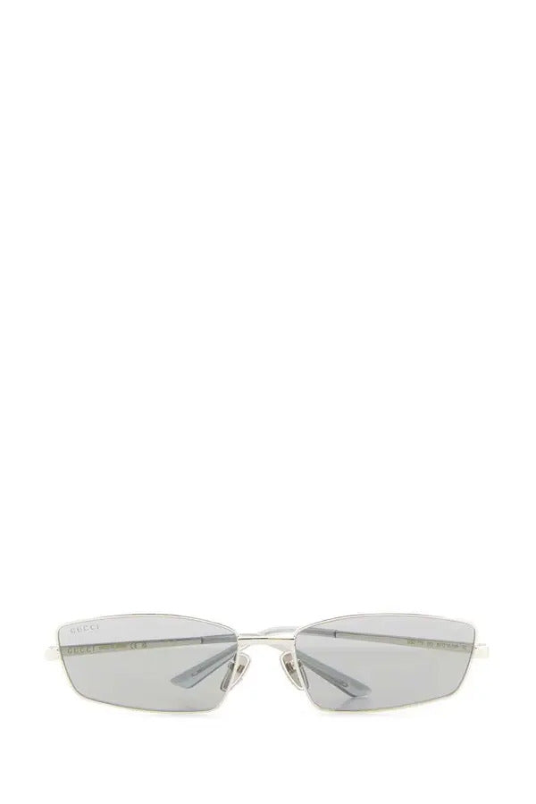 Rectangular frame sunglasses