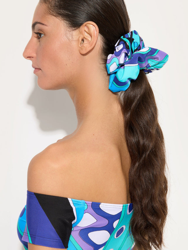 Hair Tie with Zip Detail