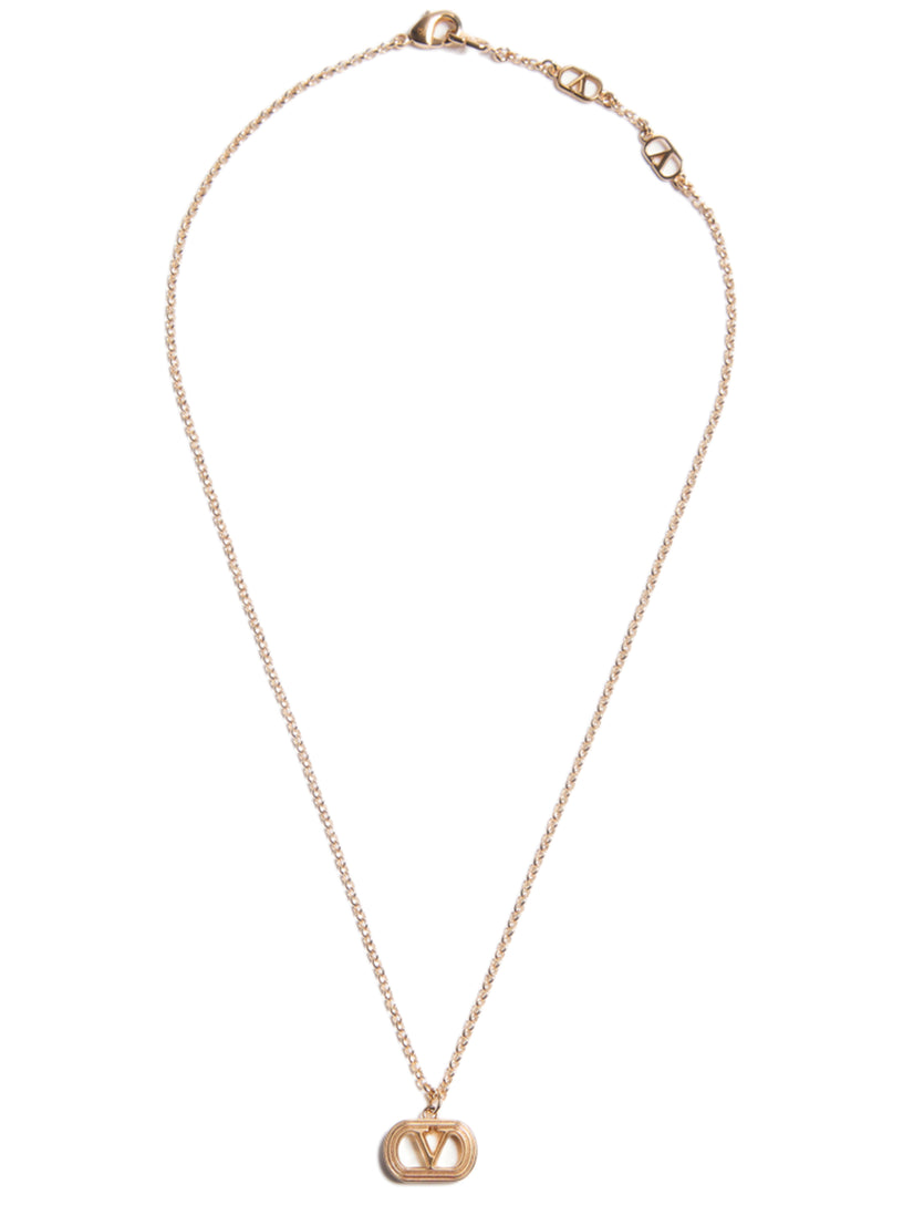 Ovalette Necklace in Metal