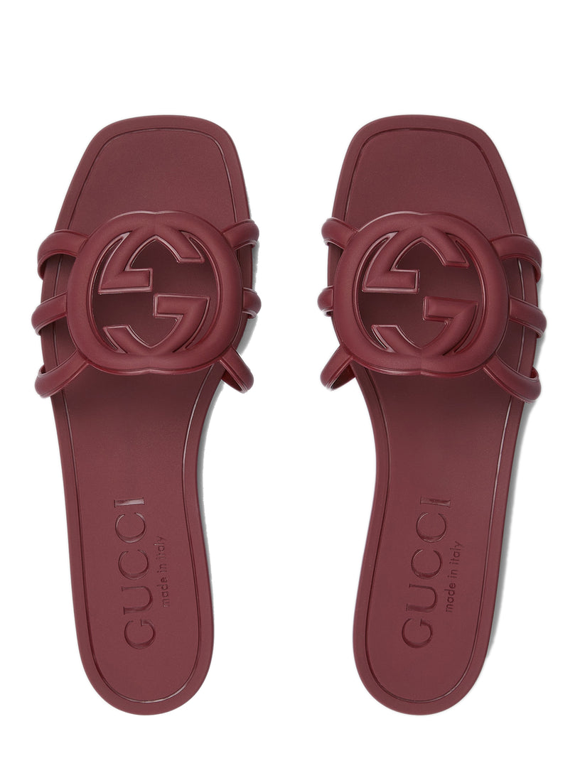 Interlocking G slide sandal