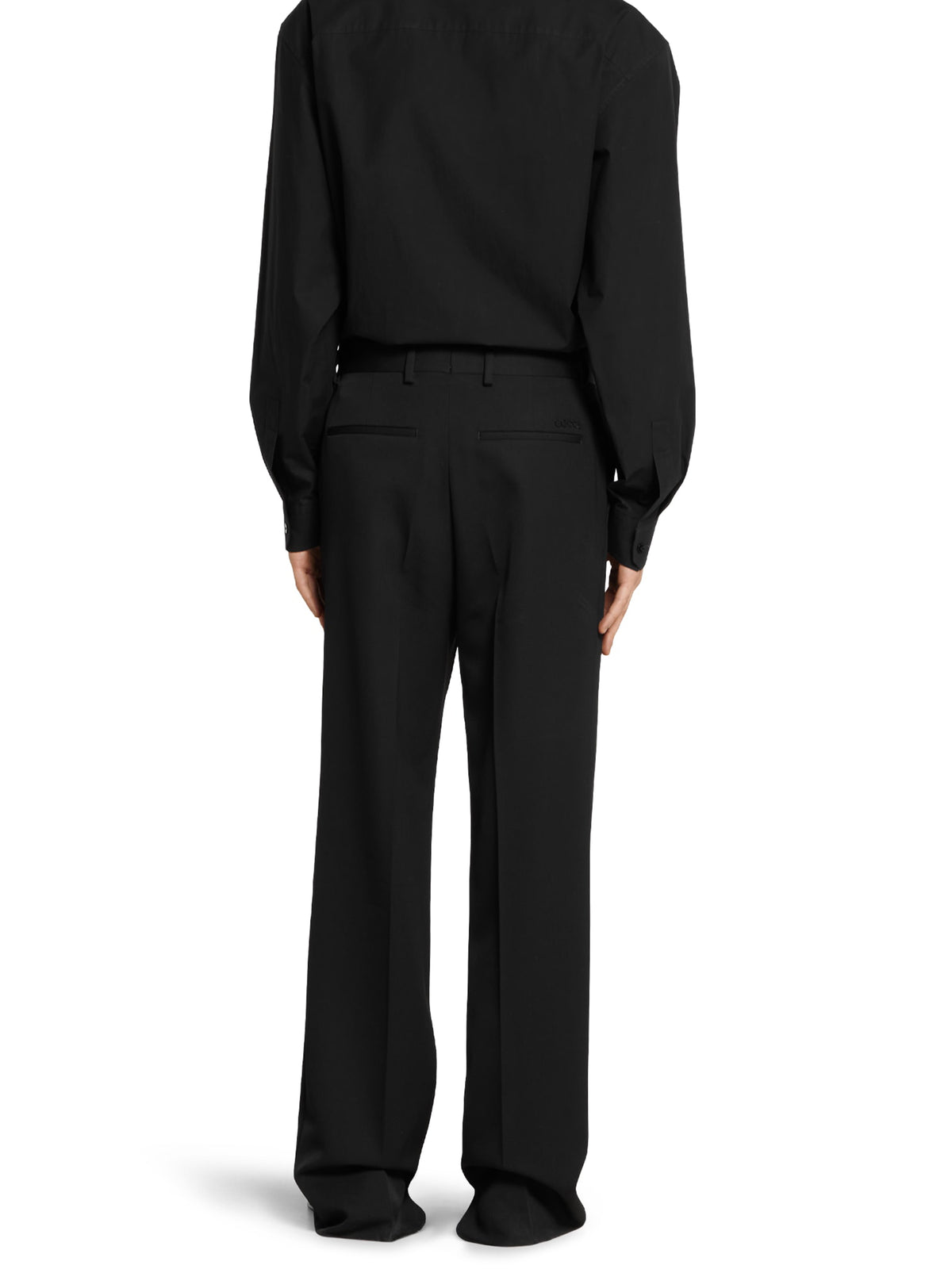 Pant with embroidery