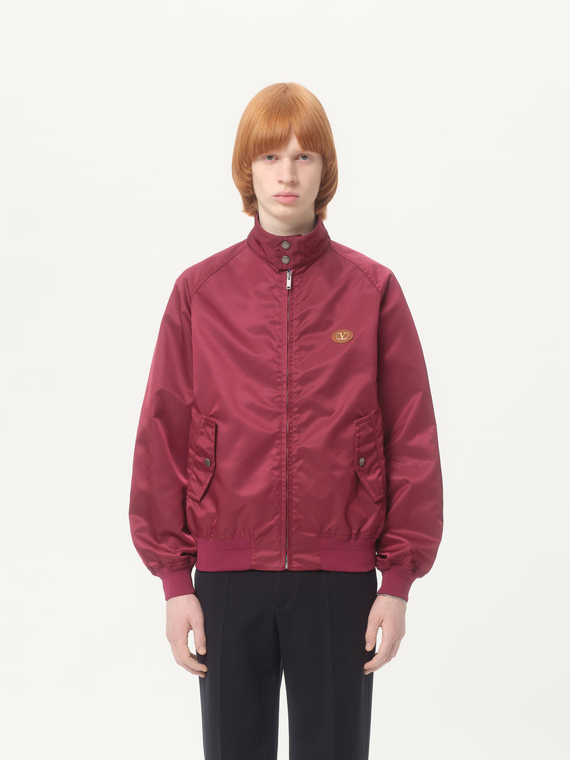 Blouson with VLogo patch