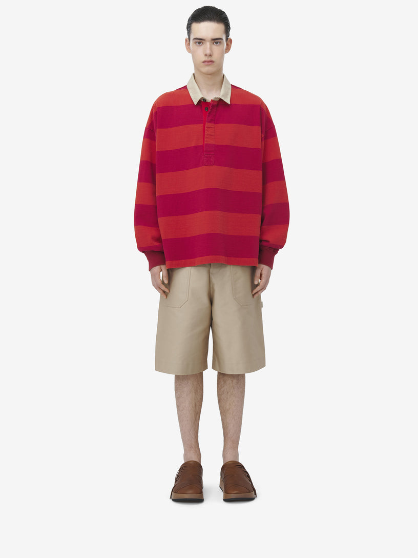 Polo Oversize Stile Rugby