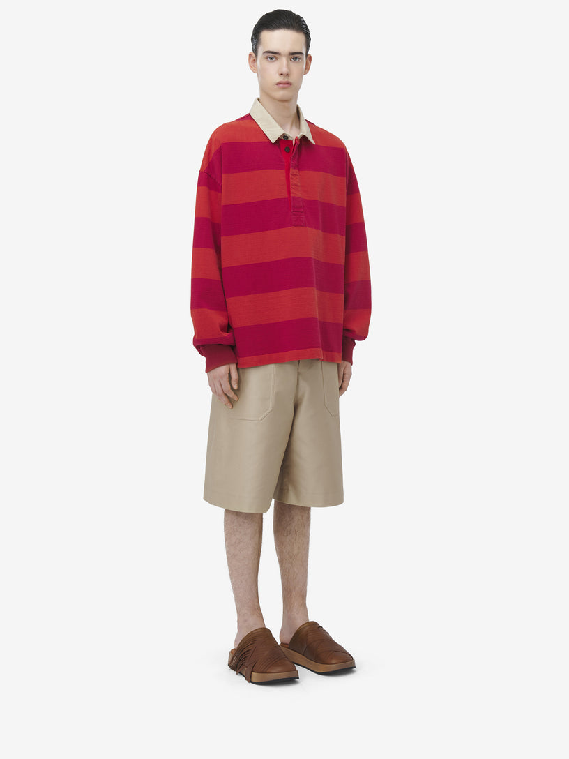 Polo Oversize Stile Rugby