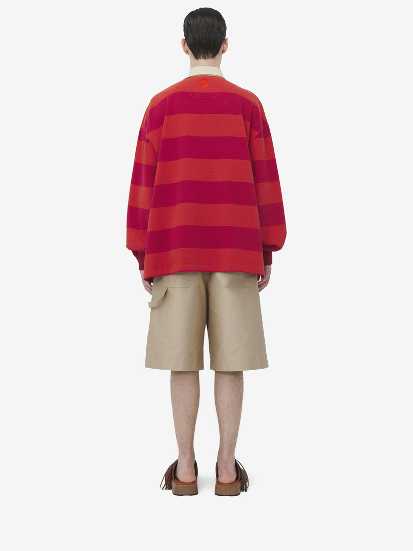 Polo Oversize Stile Rugby
