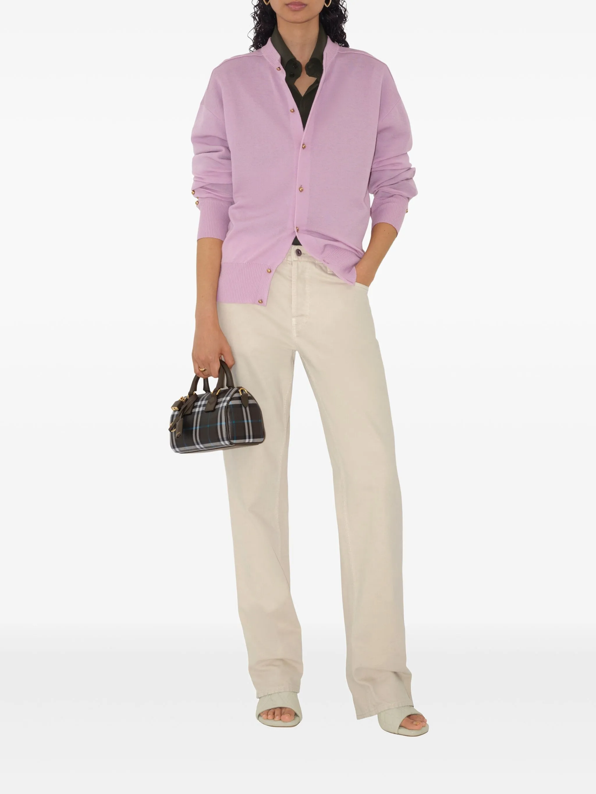Mini Check Bowling Bag