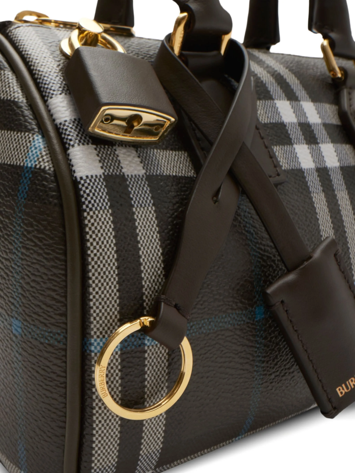 Mini Check Bowling Bag
