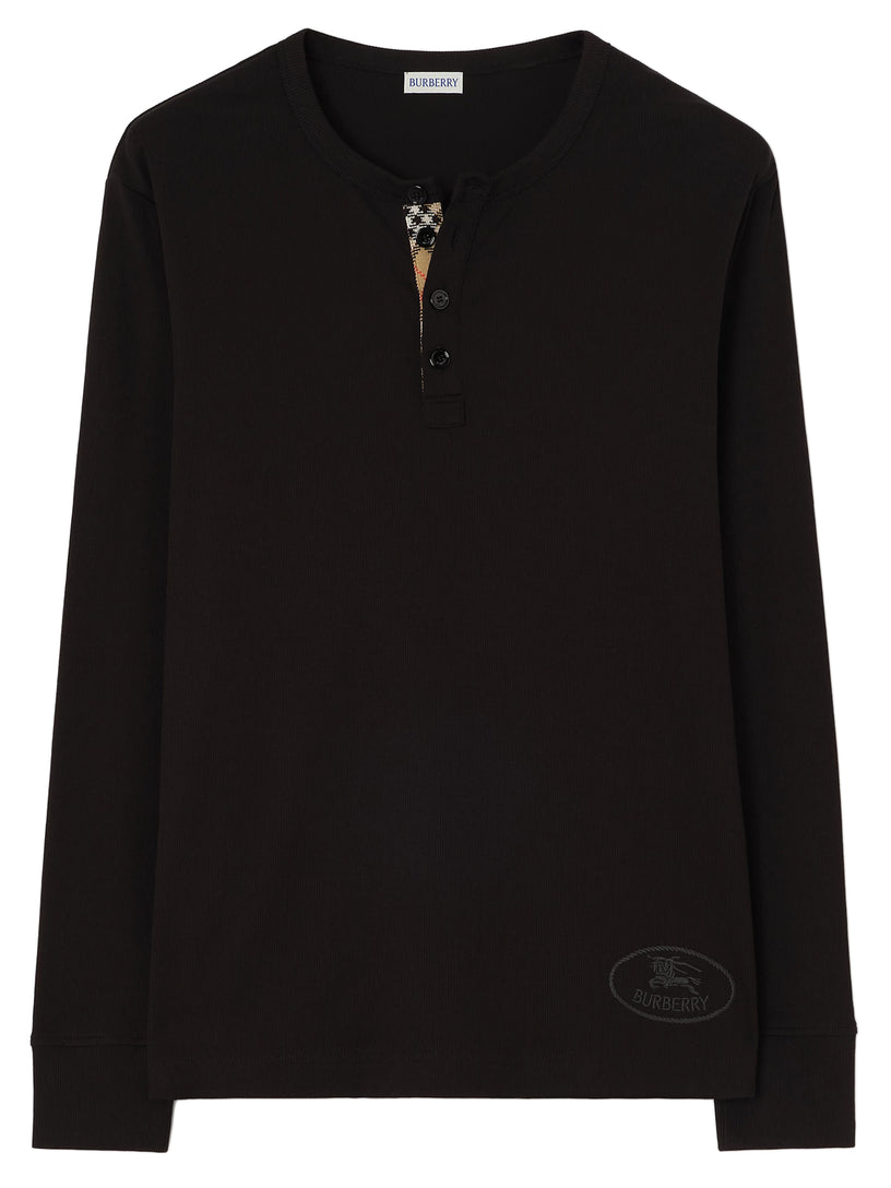 Maglia in cotone a maniche lunghe