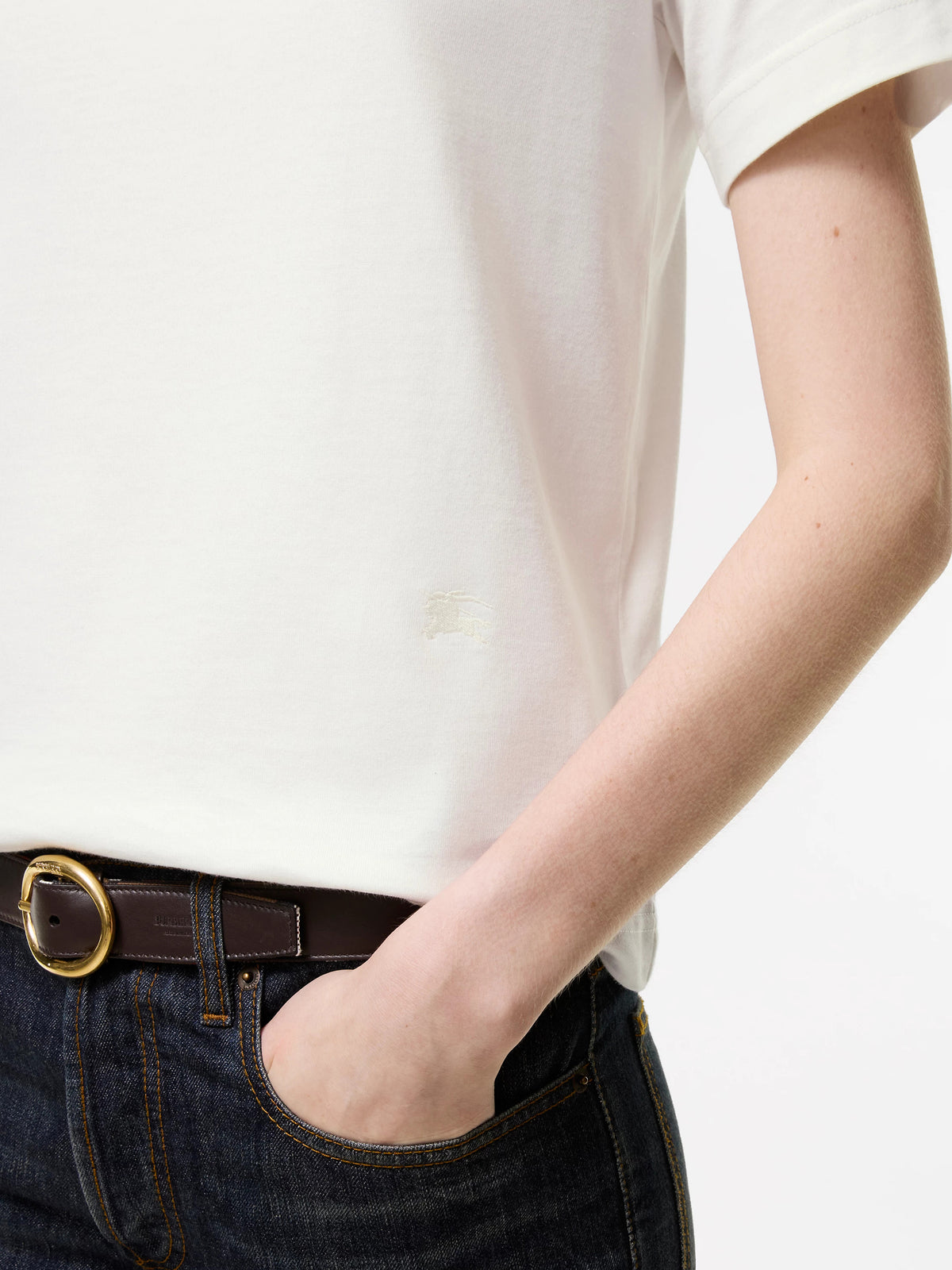 Tie-sleeve T-shirt