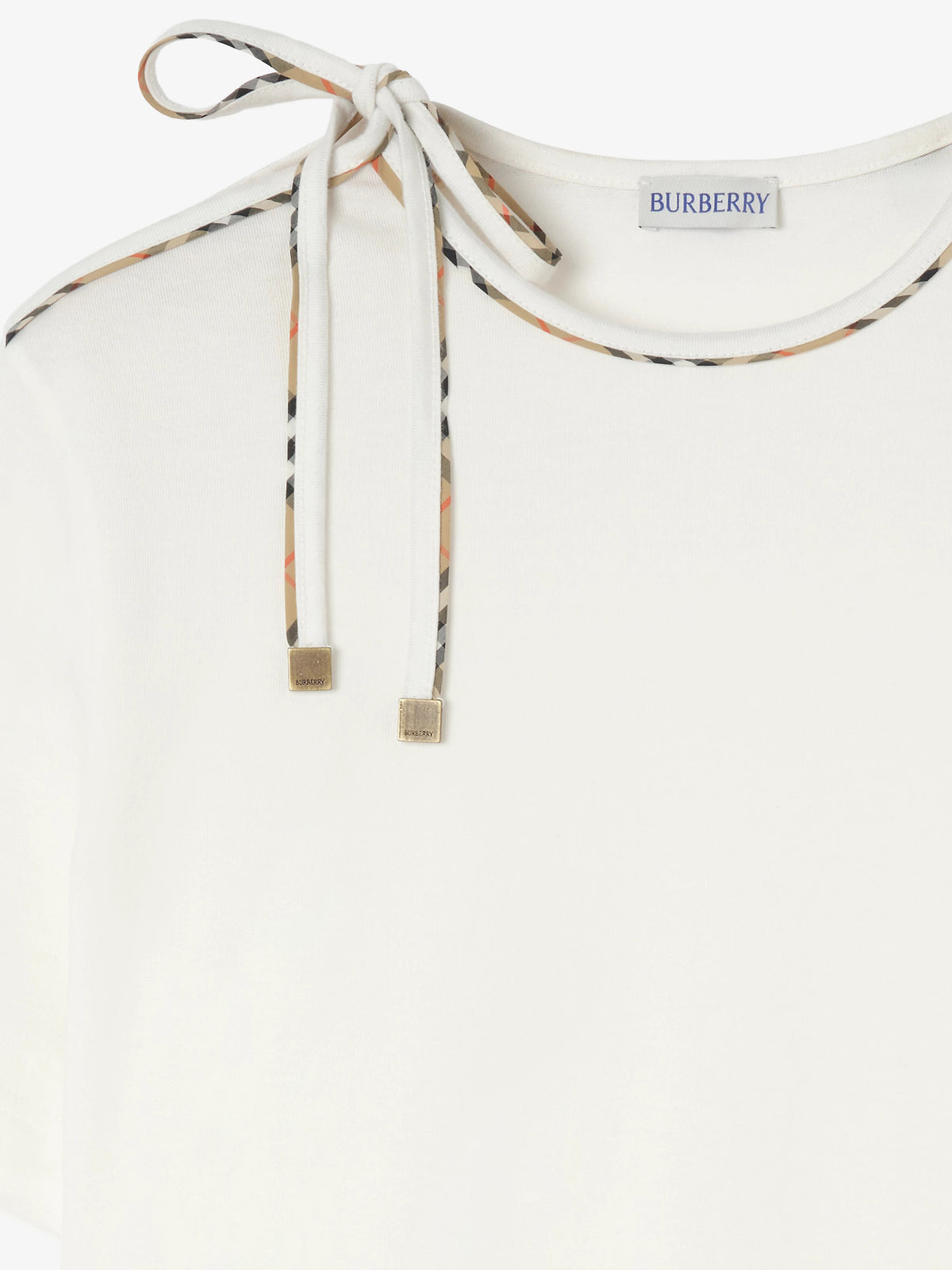 Tie-sleeve T-shirt
