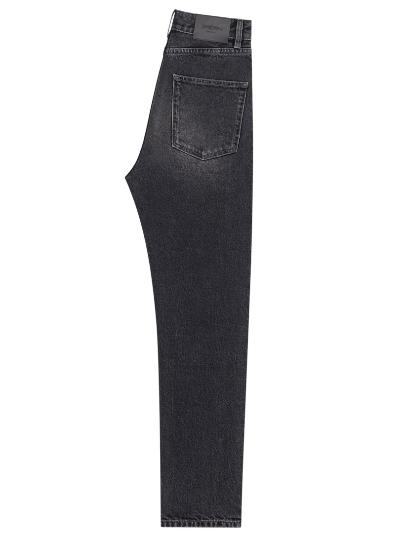 90'S high-rise cropped slim jeans