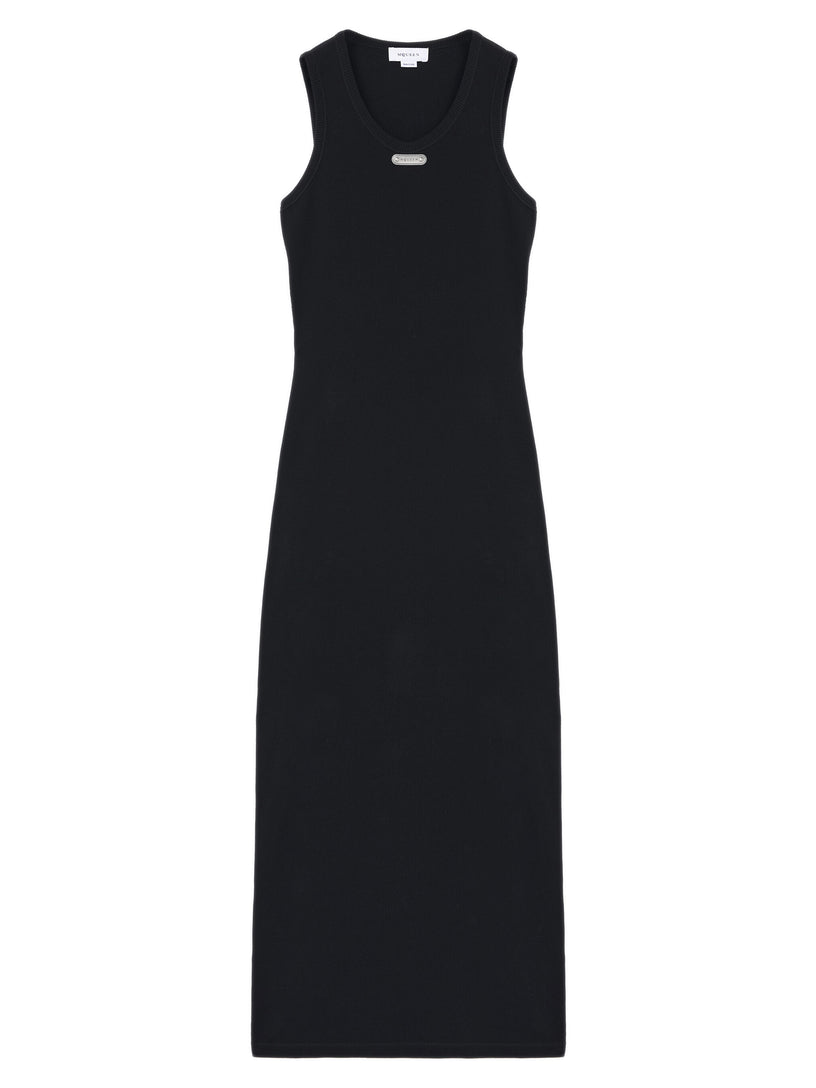 McQueen Placket Midi Dress