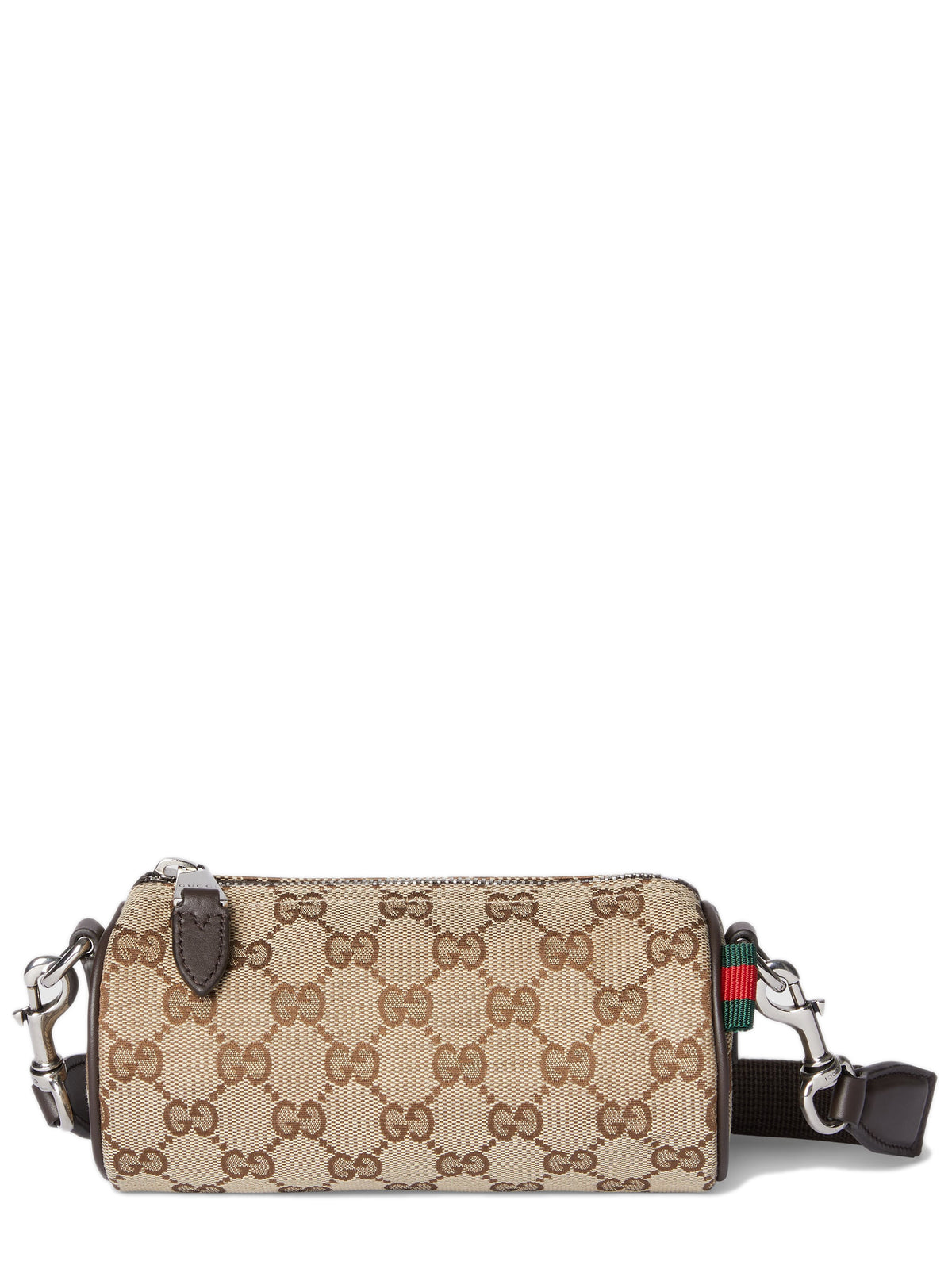 GG canvas mini cylinder bag